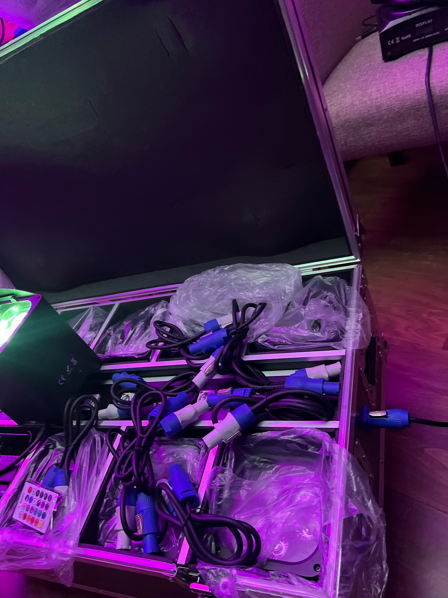 Wireless Par Led (10)(travel case)