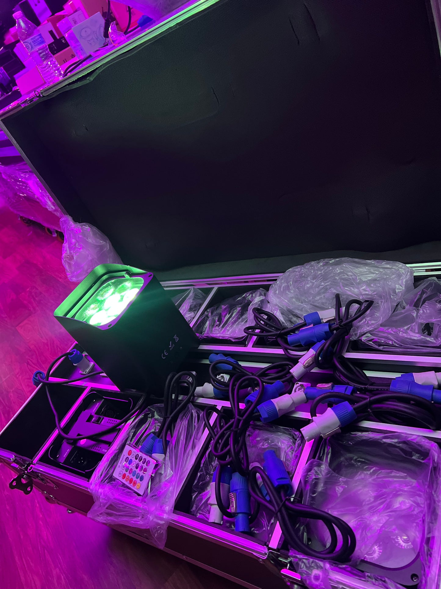 Wireless Par Led (10)(travel case)